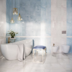 Stazia white decor 01 Декор 300*900 РАСПРОДАЖА