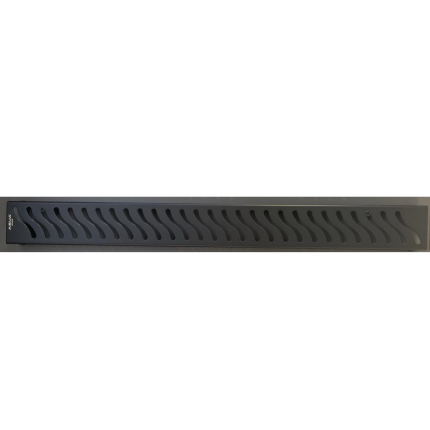 67102970 Душевой трап из нержавеющей стали SS304 боковой Asua armatur GRIT 600*70*67mm черный
