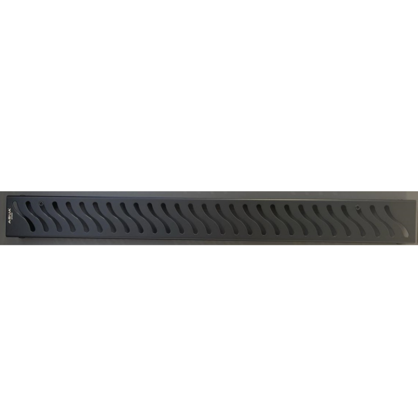 67102970 Душевой трап из нержавеющей стали SS304 боковой Asua armatur GRIT 600*70*67mm черный