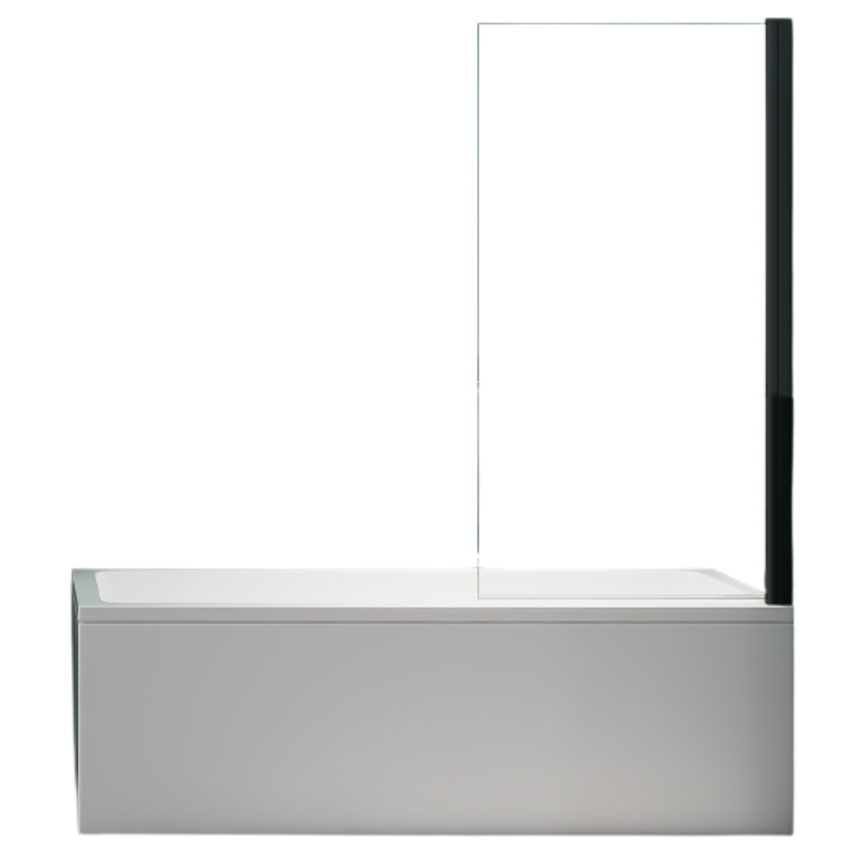 Шторка для ванны Minotti Vetro 1000*1400 black