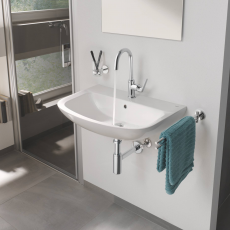 39420000 Раковина GROHE Bau Ceramic 65 см, альпин-белый