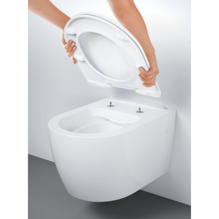 103849SH00 GROHE Rapid SL,5-1,Инсталляция с подвесным унитазом Bau ceramic,панель Arena Cosmopolitan