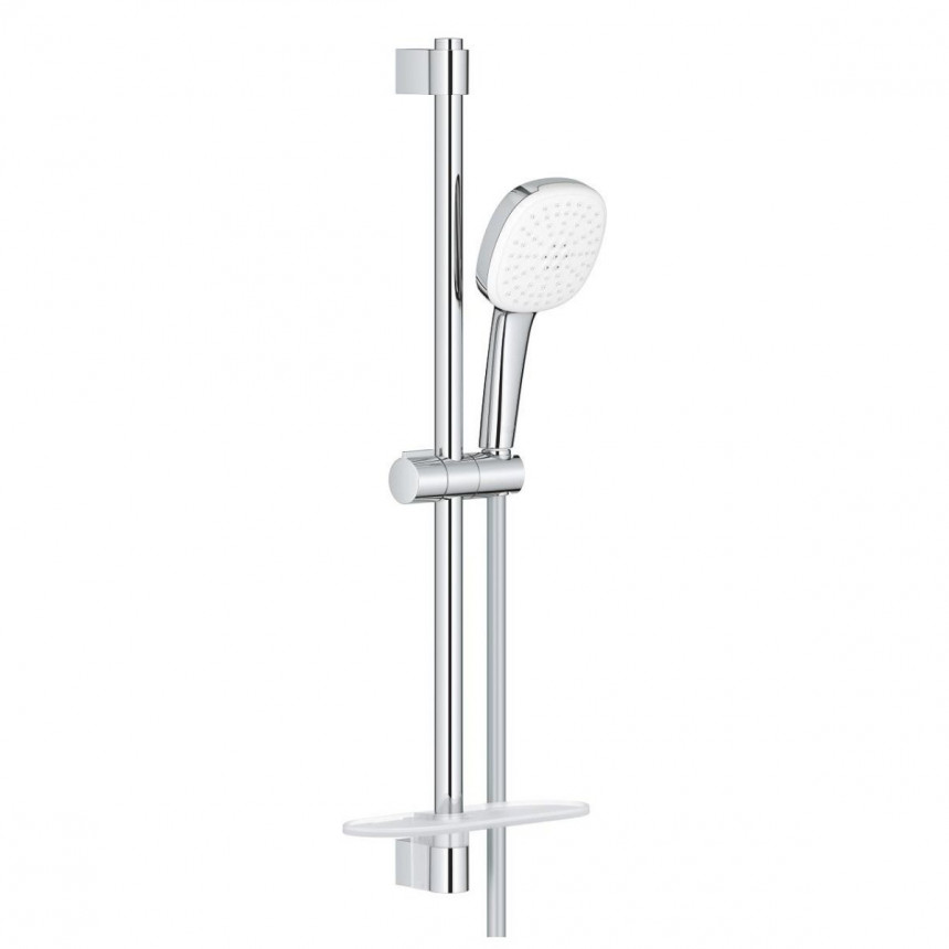 27928003 *Набор для душа GROHE Tempesta Cube 110, 2 режима струи, 13,5 л/мин, штанга 600 мм, хром