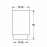 41029000 Стакан GROHE Selection, прозрачный белый