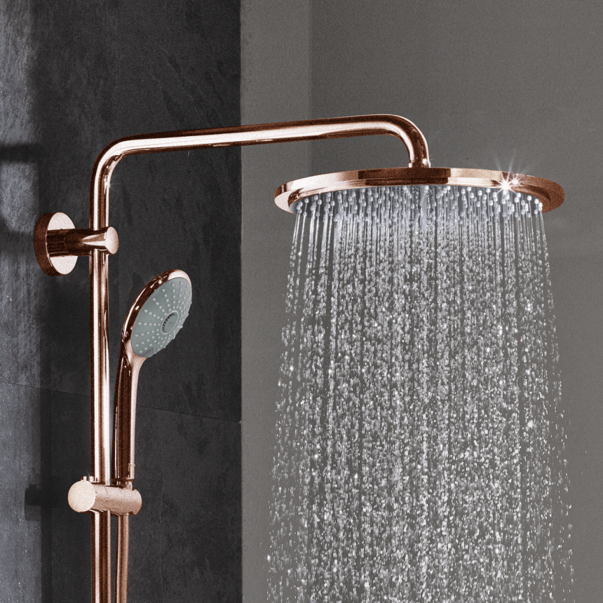 26075DL0 Душевая система GROHE Euphoria System 310 с термостатом, теплый закат матовый