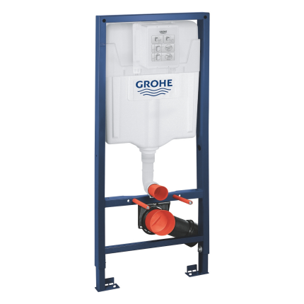 36500000 GROHE Rapid SL,5-1,Инсталляция с подвесным унитазом Bau Ceramic, панель Arena Cosmopolitan