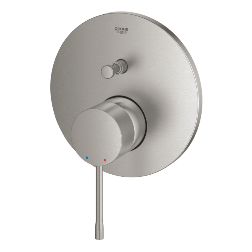 24167DC1 Внешняя часть смесителя для ванны GROHE Essence, 2 положения, суперсталь
