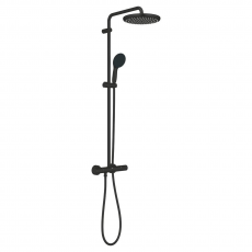 266702431 *Душевая система GROHE Tempesta System 250 с термостатом, матовый черный
