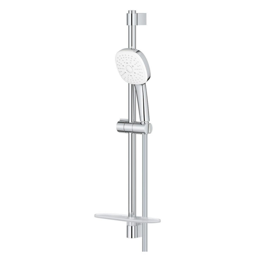 27929003 *Набор для душа GROHE Tempesta Cube 110, 3 режима струи, 13,5 л/мин, штанга 600 мм, хром