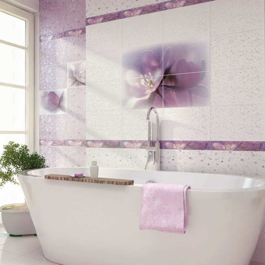 BWU45LIL303 Бордюр Lila 80*364 РАСПРОДАЖА