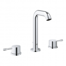 20296001 Смеситель для раковины GROHE Essence на 3 отверстия с донным клапаном, хром