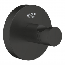 1024602430 Крючок для банного халата GROHE Essentials, черный матовый