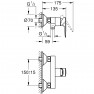 23635001 *Смеситель для душа GROHE BauEdge, хром