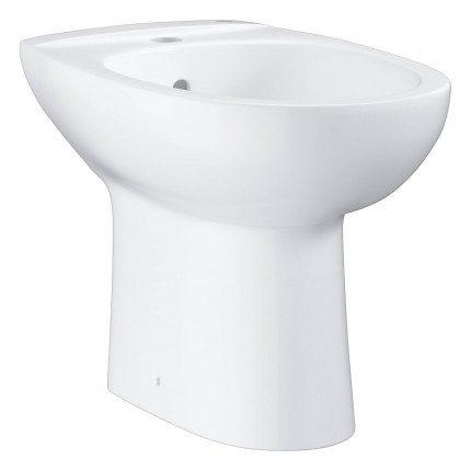 39432000 Биде напольное Bau Ceramic, альпин-белый