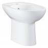 39432000 Биде напольное Bau Ceramic, альпин-белый