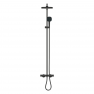 266912431 *Душевая система GROHE Tempesta System 250 CUBE, с термостатом для ванны, матовый черный