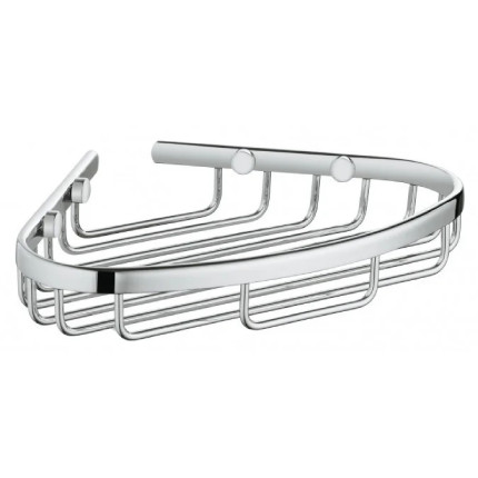40664001 *Полочка-решетка GROHE BauCosmopolitan, 200 мм, угловая, хром