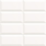 Плитка BISSEL 10*30 BIANCO BRILLO